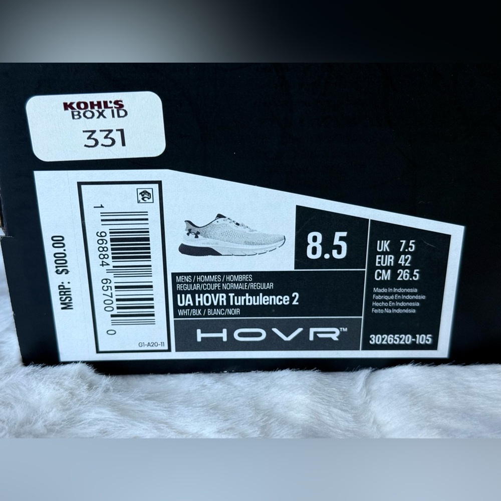 Under Armour HOVR Turbulence 2 Men's Running Shoes - Picture 10 of 10